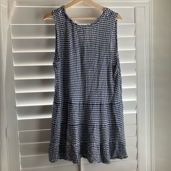 Plus Size Gingham Sleeveless Mini Dress by Max Studio - Picture 4 of 4